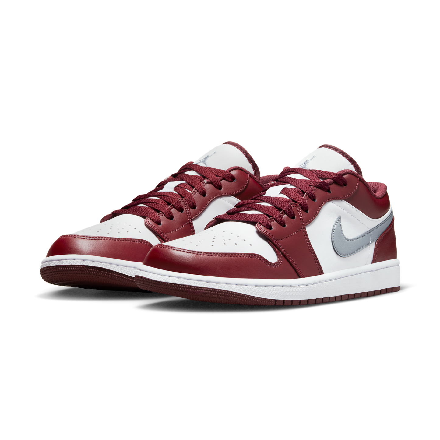 Jordan 1 Low White Bordeaux
