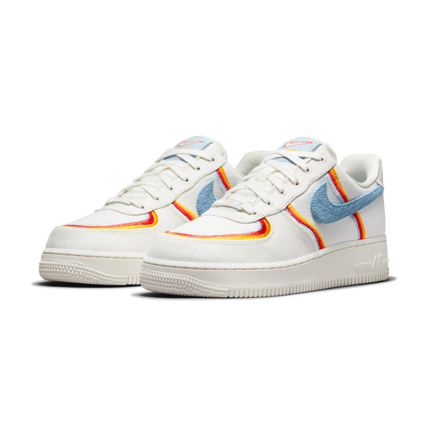 Nike Air Force 1 Low Sail Denim Swoosh (Women's)