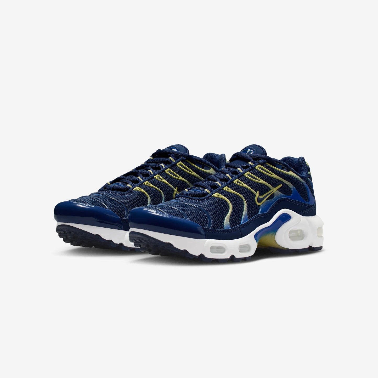 Nike Air Max Plus Midnight Navy Soft Yellow (GS)