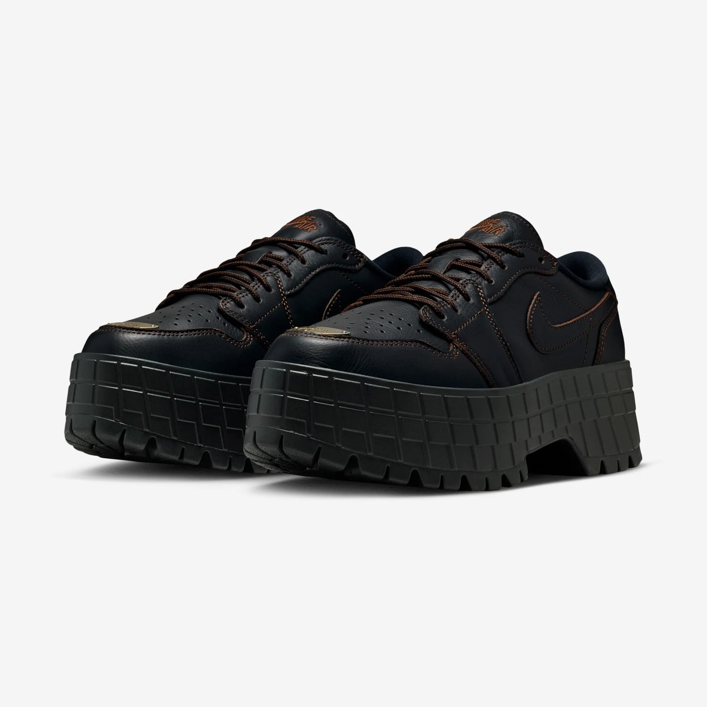 Jordan 1 Low Brooklyn Black Cacao Wow (Women's)