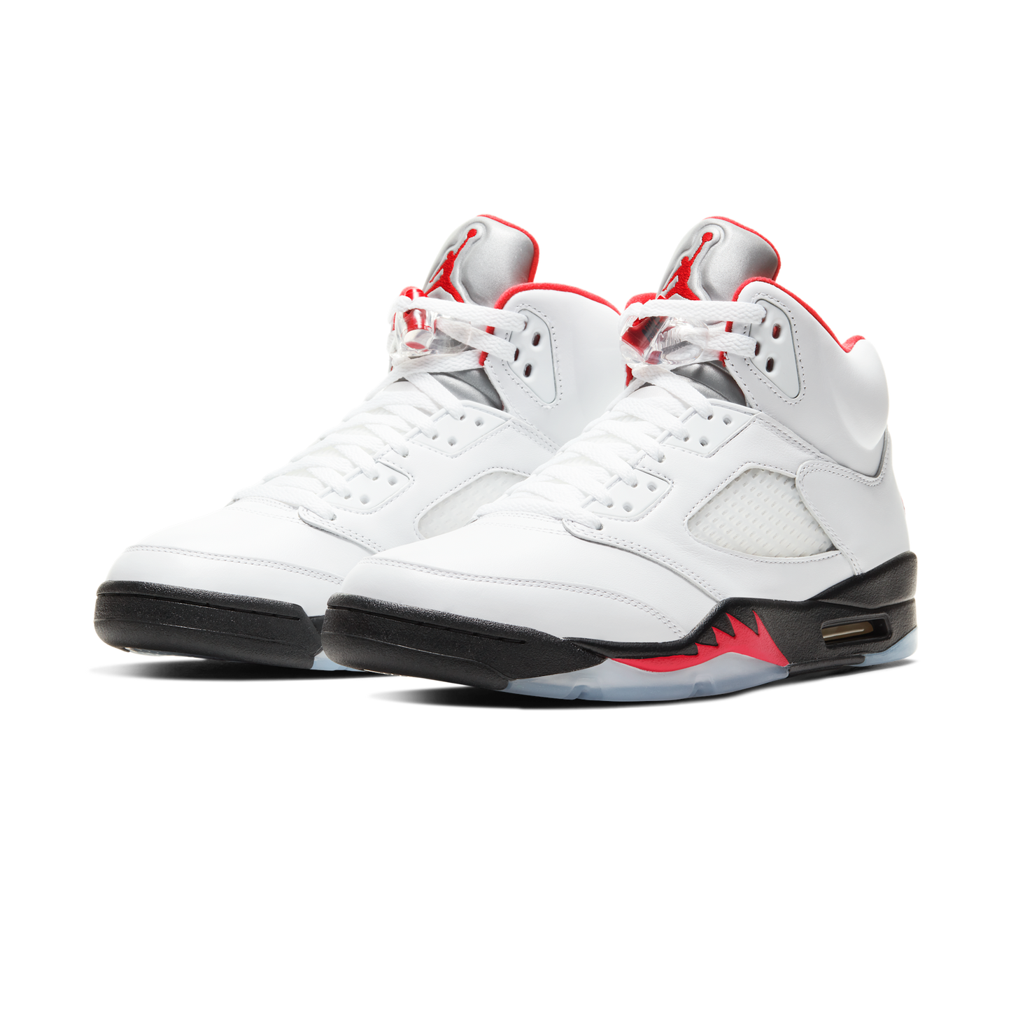 Jordan 5 Retro Fire Red Silver Tongue (2020)