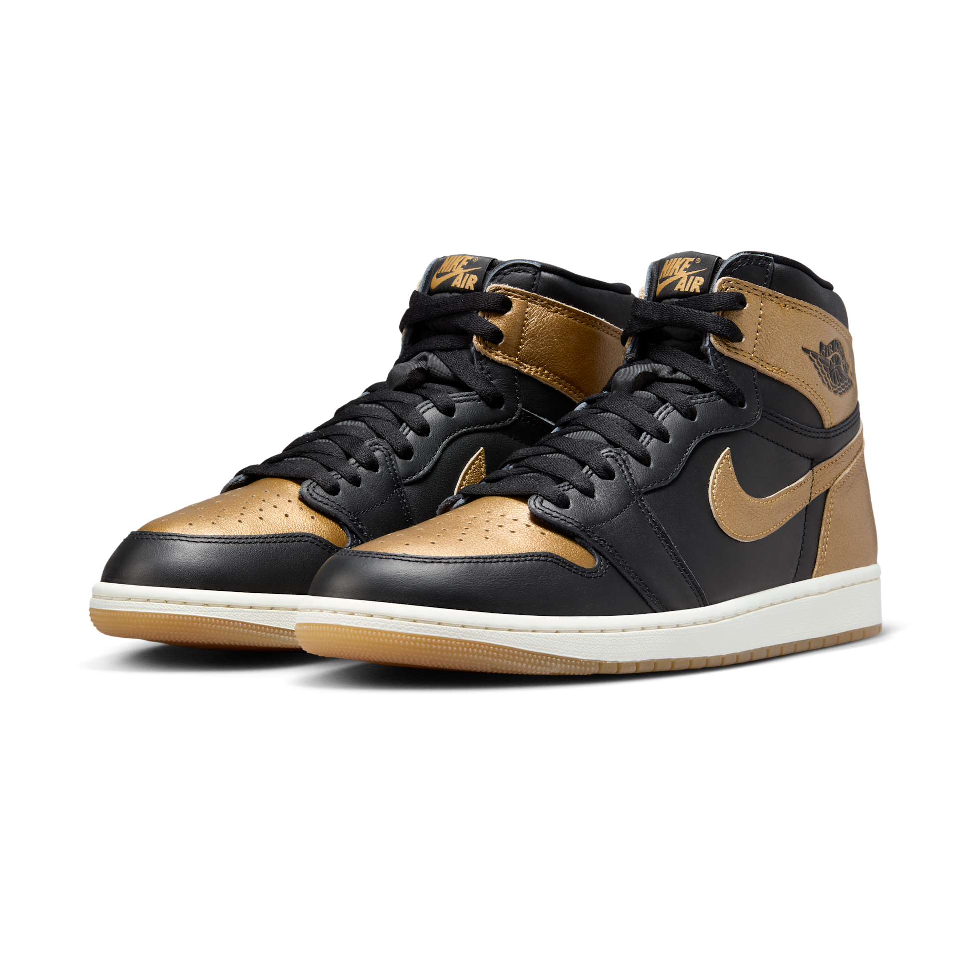 Jordan 1 Retro High OG Black Metallic Gold