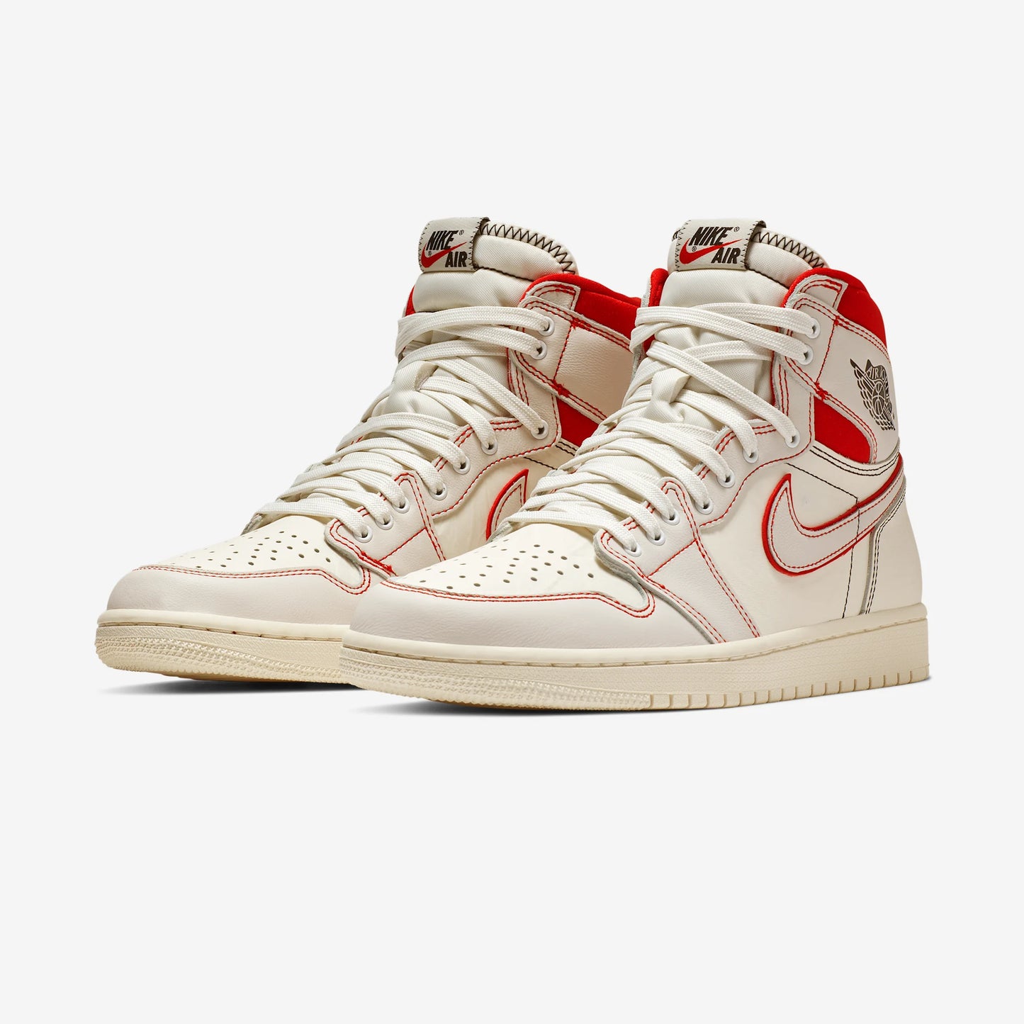 Jordan 1 Retro High Phantom Gym Red