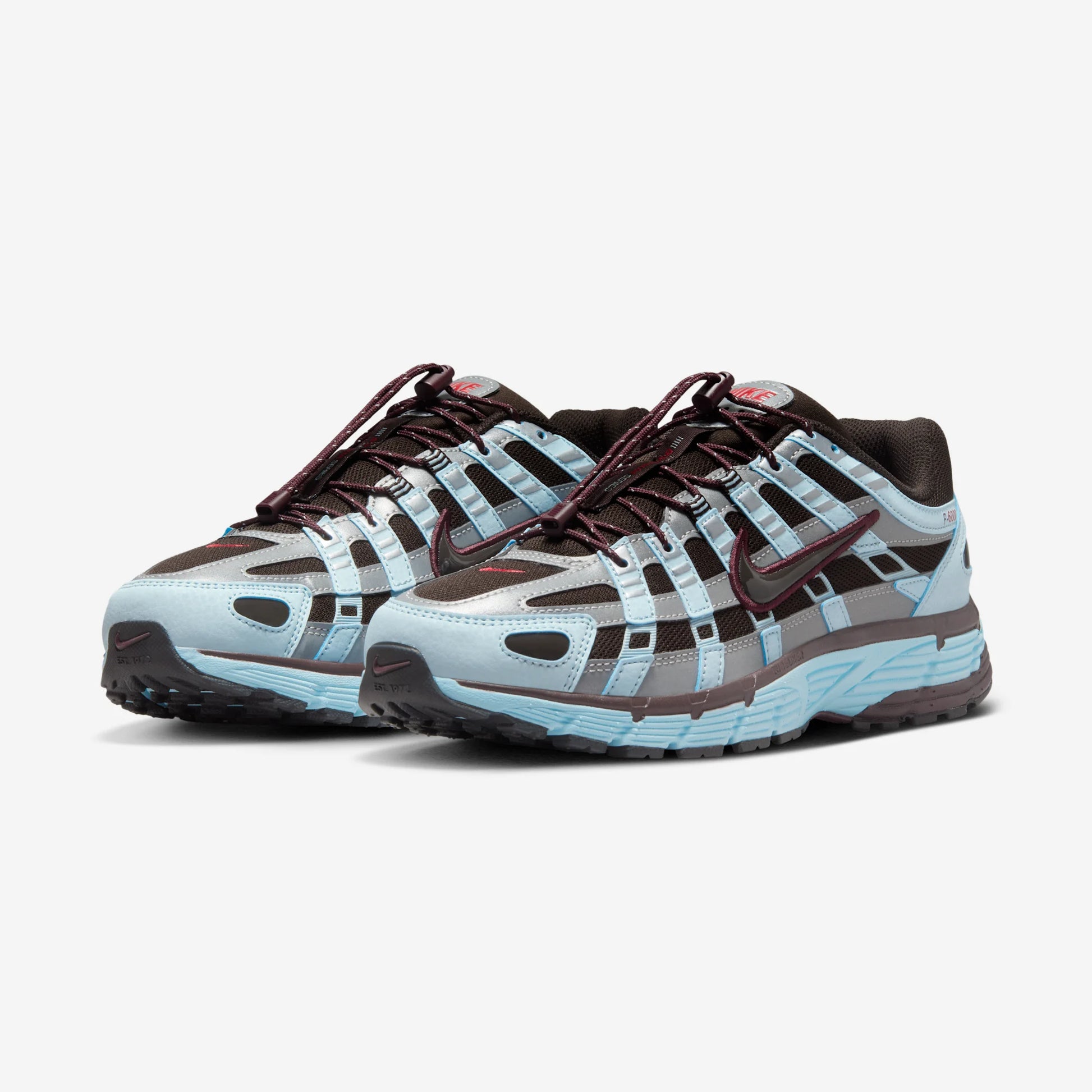 Nike P-6000 Glacier Blue Burgundy Crush (Women's)