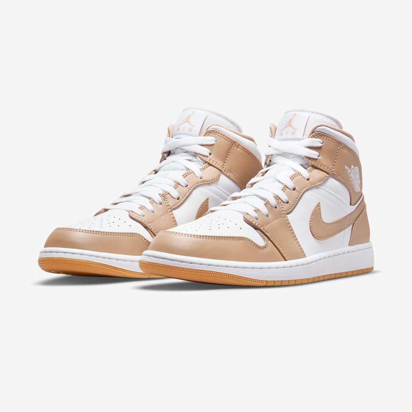 Jordan 1 Mid Tan Gum
