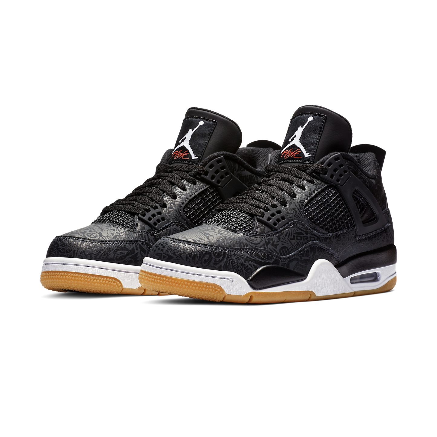 Jordan 4 Retro Laser Black Gum