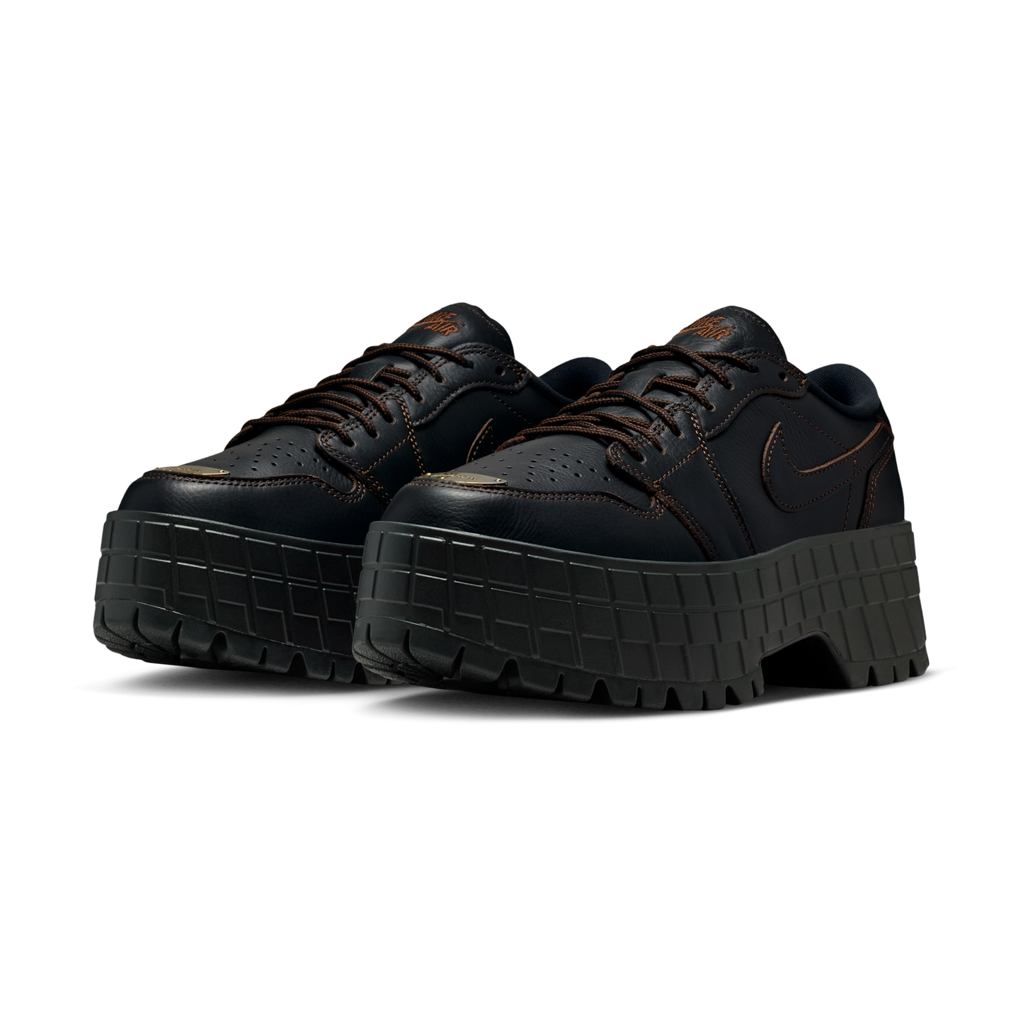 Jordan 1 Low Brooklyn Black Cacao Wow (Women's)