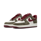 Nike Air Force 1 Low '07 LV8 Cargo Khaki Pale Ivory Dark Team Red