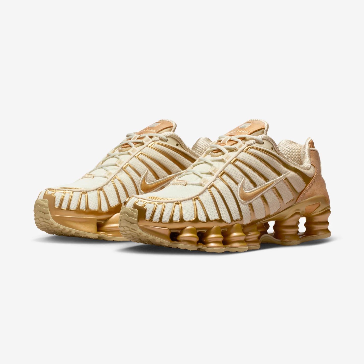 Nike Shox TL Coconut Milk Metallic Gold Copper (Women's)
