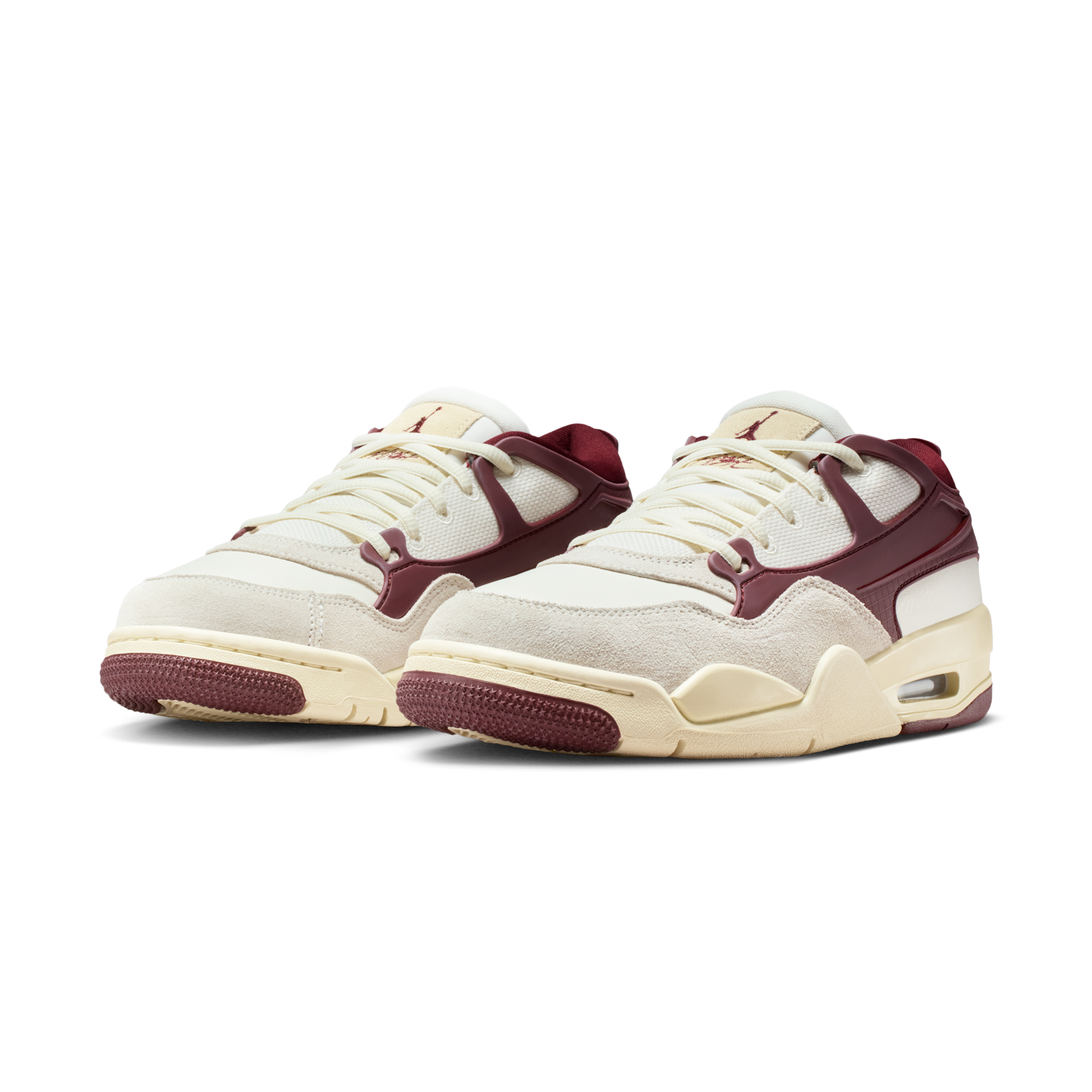 Jordan 4 RM Sail Dark Team Red Coconut Milk (Women's)