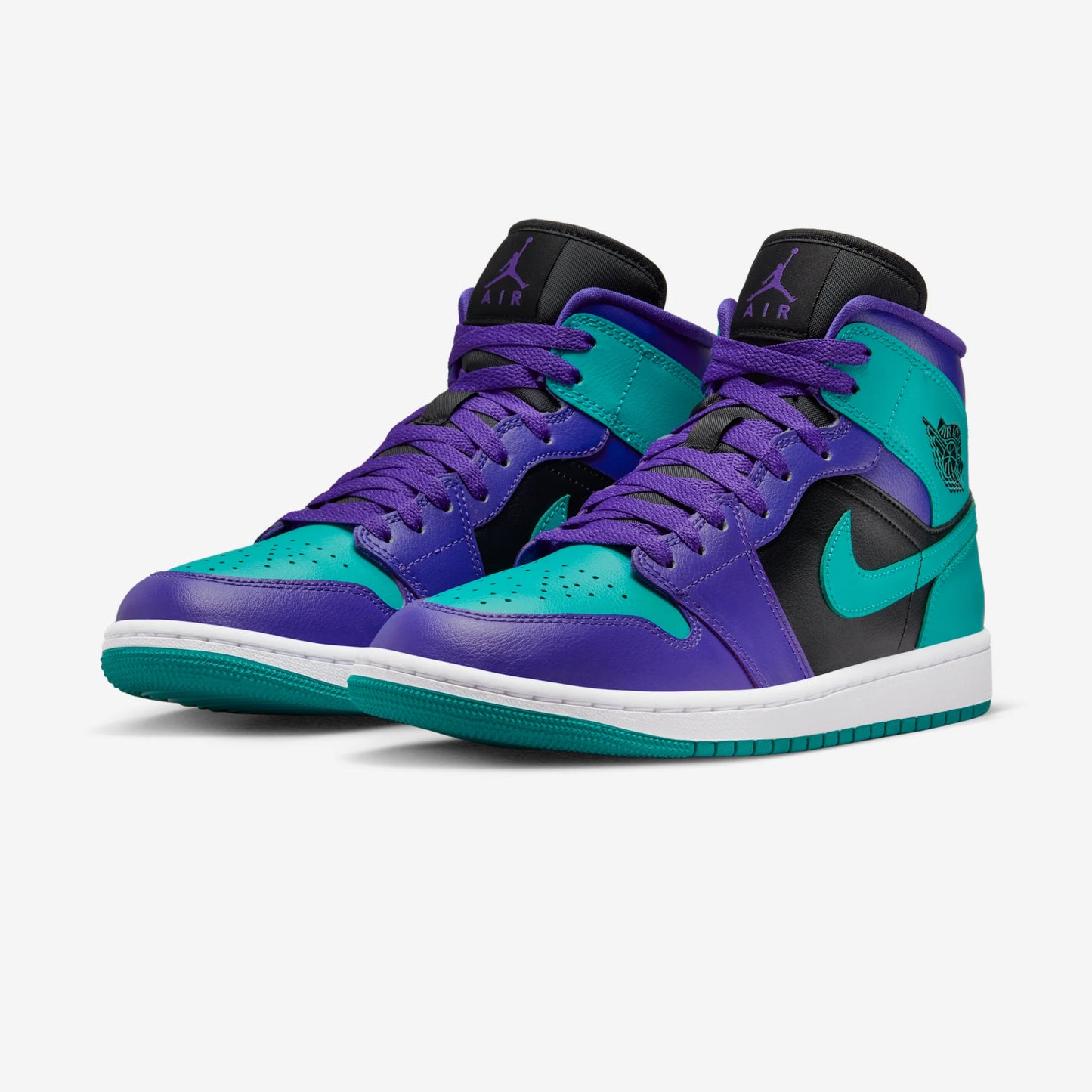 Jordan 1 Mid Black Grape (Women's)