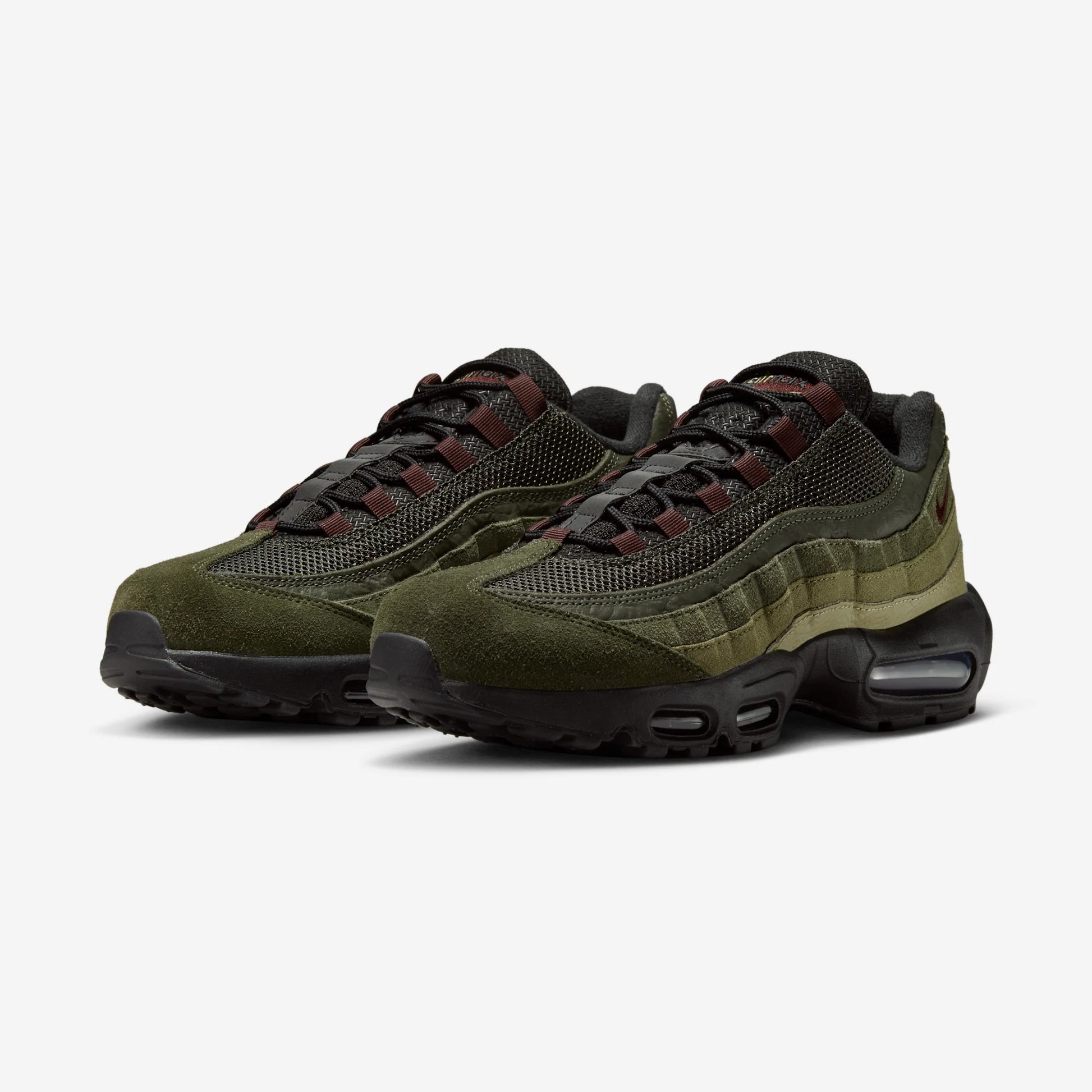 Nike Air Max 95 Black Earth Sequoia Cargo Khaki