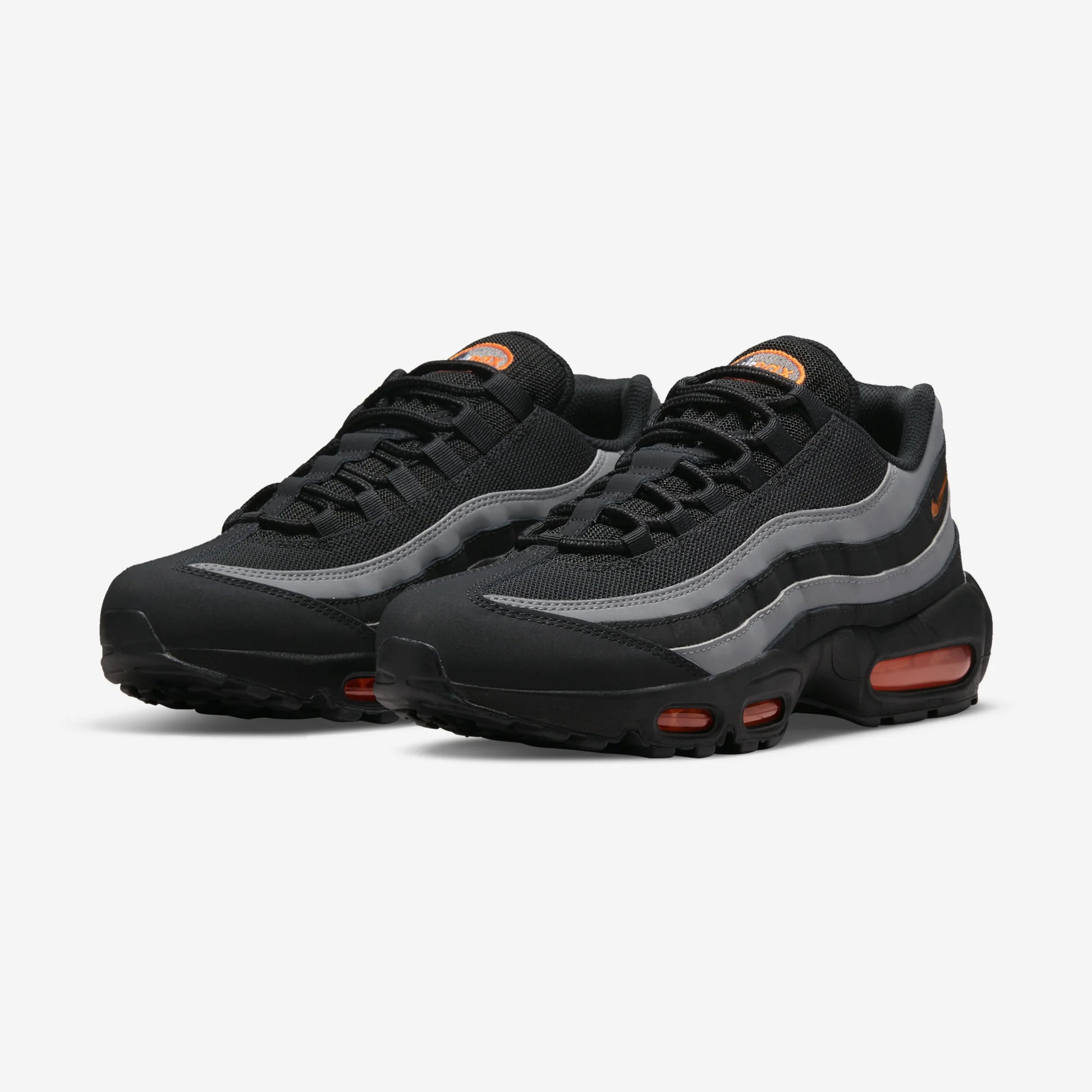 Nike Air Max 95 Black Grey Safety Orange