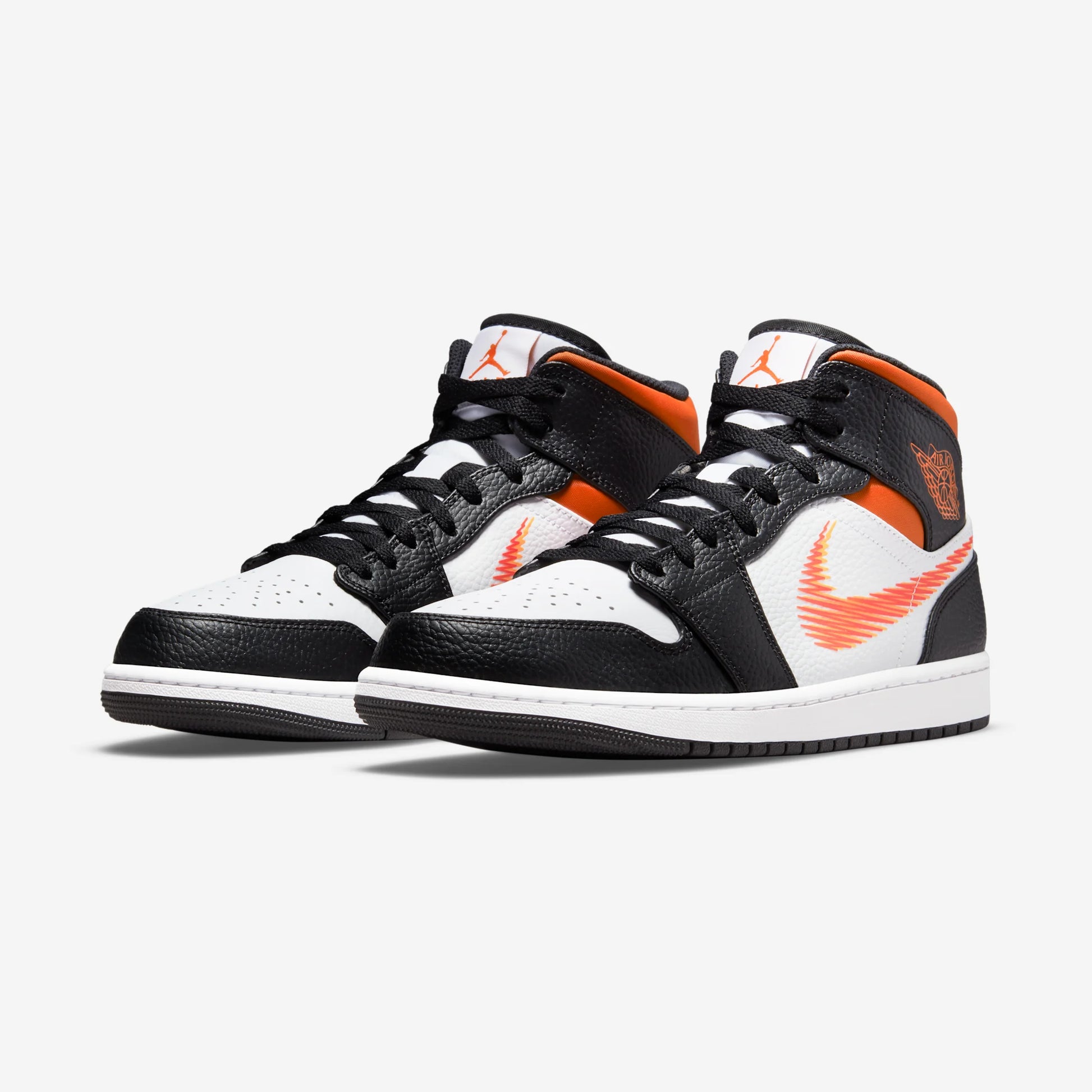 Jordan 1 Mid Zig Zag Swoosh