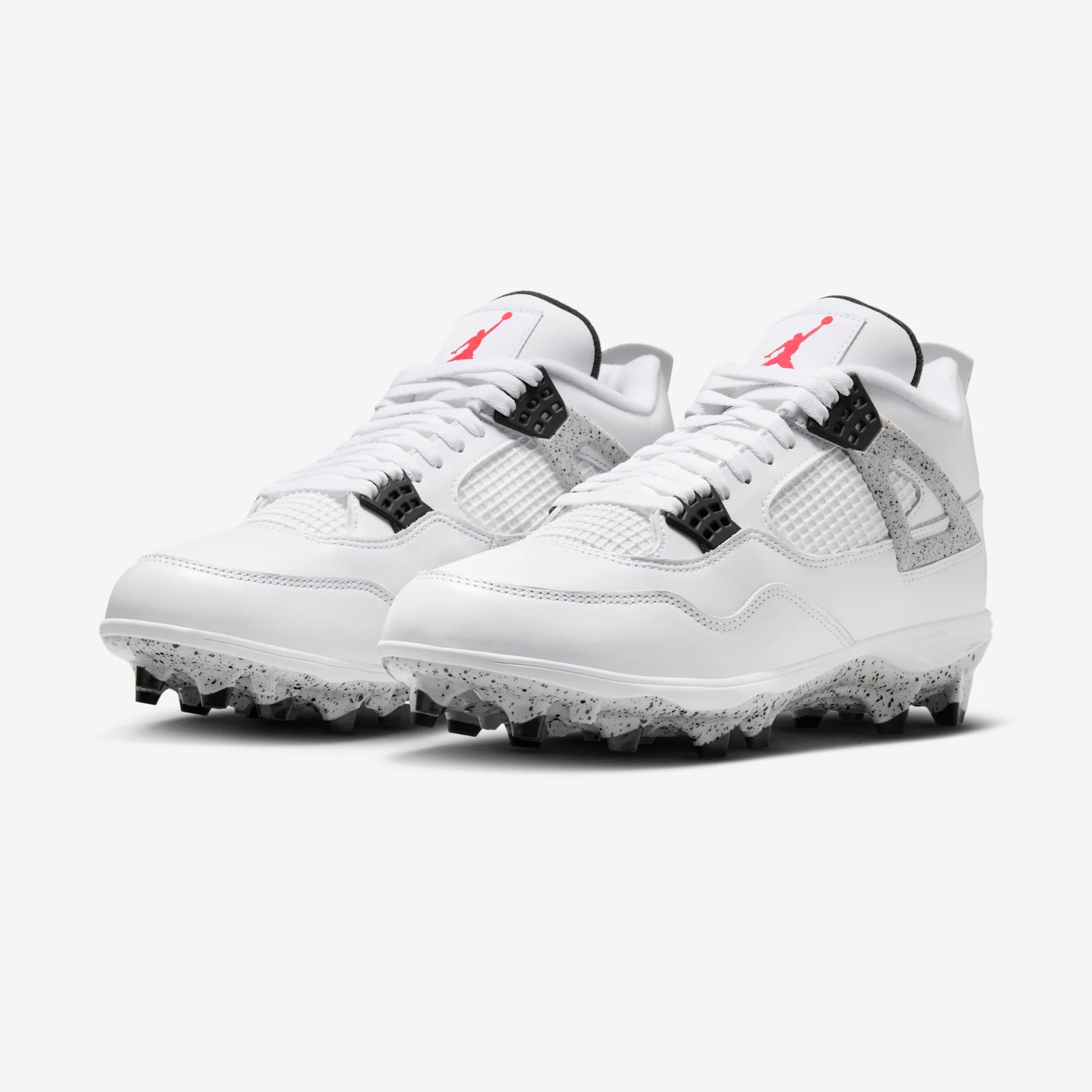 Jordan 4 Retro TD Cleat White Cement