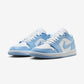 Jordan 1 Low White Aluminum (Women's)