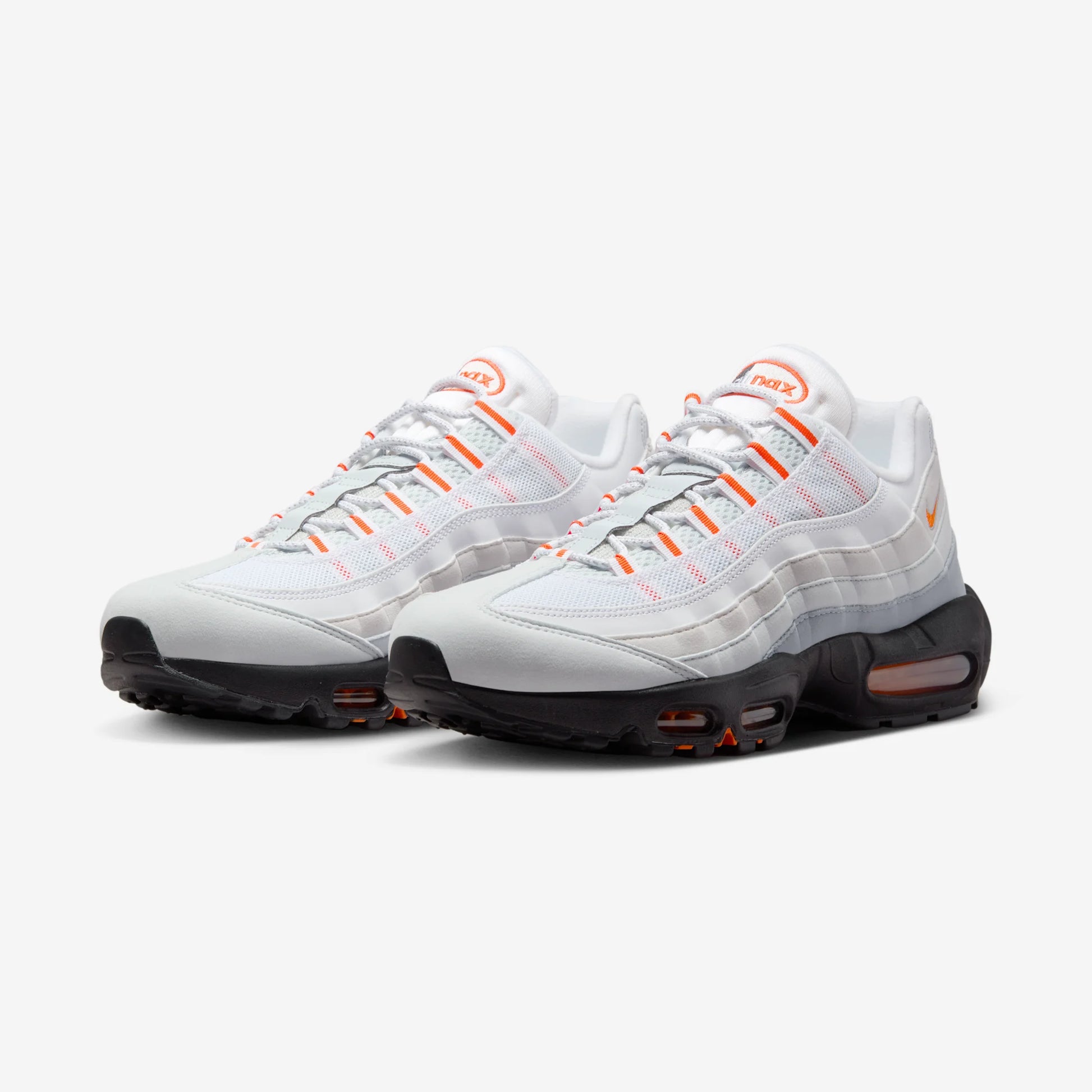 Nike Air Max 95 Wolf Grey Safety Orange Pure Platinum