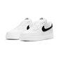 Nike Air Force 1 Low '07 White Black Pebbled Leather