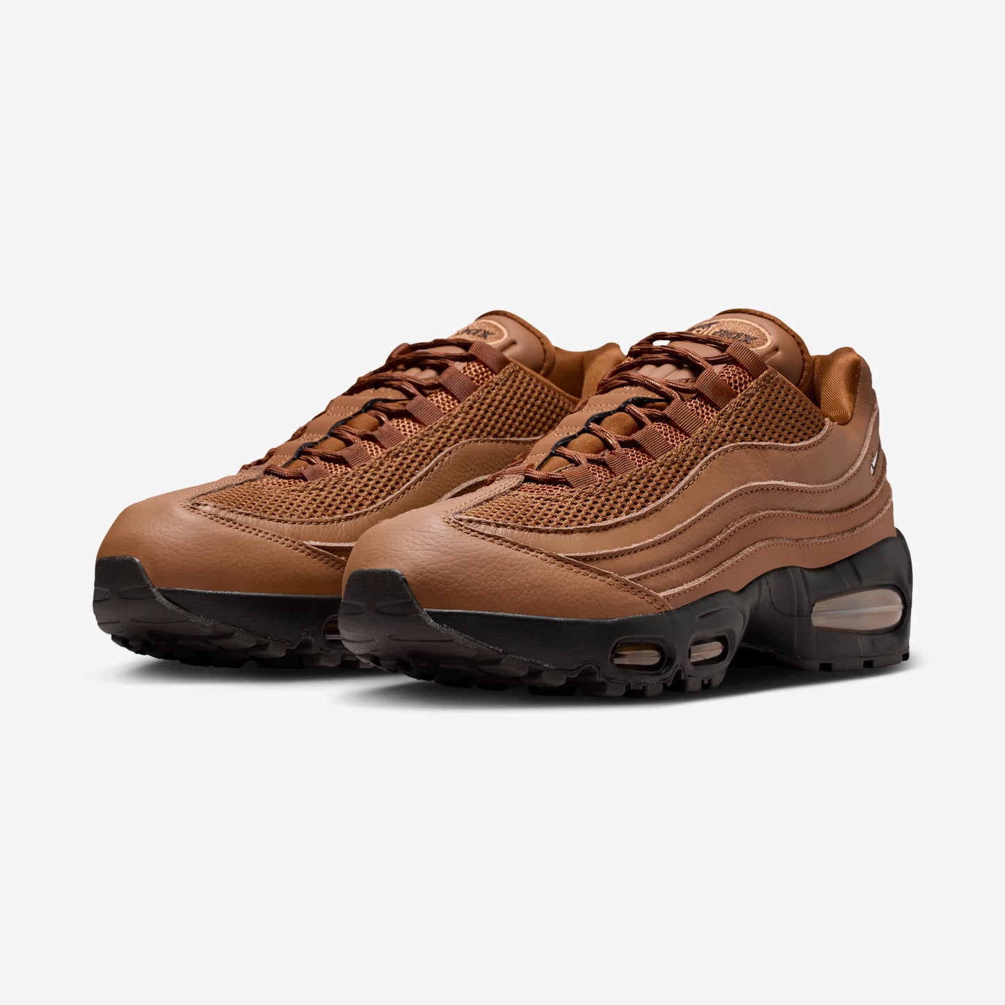 Nike Air Max 95 Big Bubble Light British Tan Jewel Swoosh (Women's)
