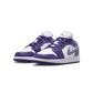Jordan 1 Low Court Purple White Dusty Amethyst (GS)
