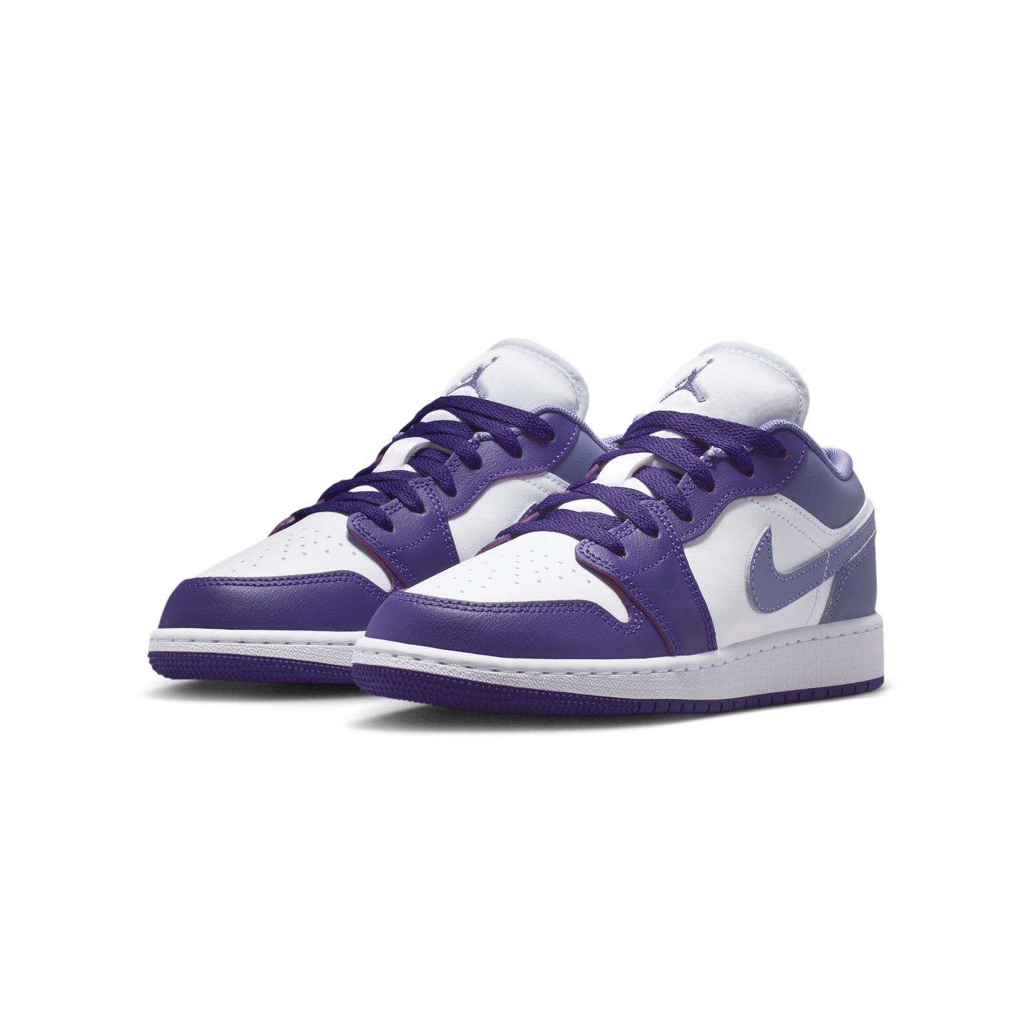 Jordan 1 Low Court Purple White Dusty Amethyst (GS)