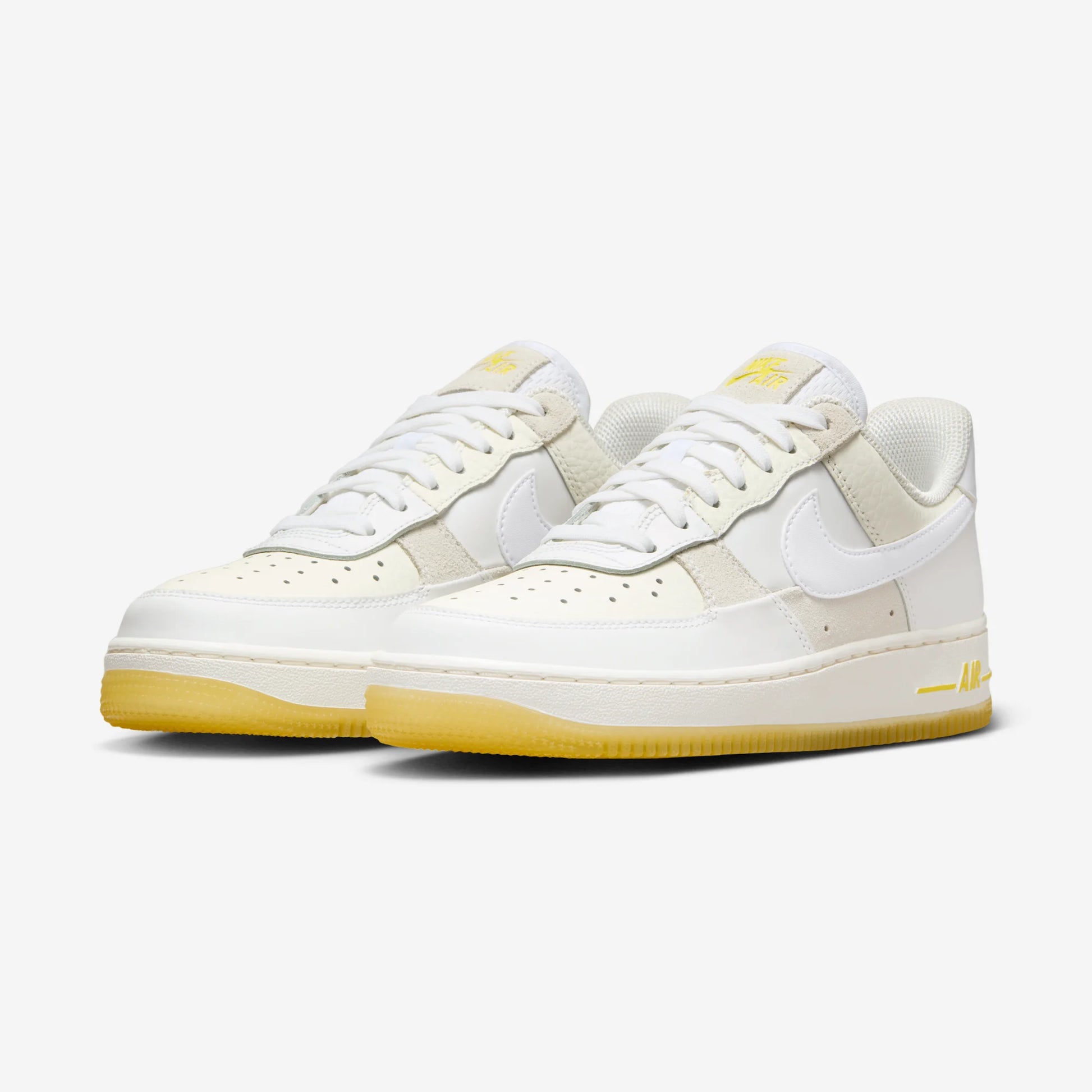 Nike Air Force 1 Low '07 UV Reactive Patchwork White Multicolor Yellow (Women's)