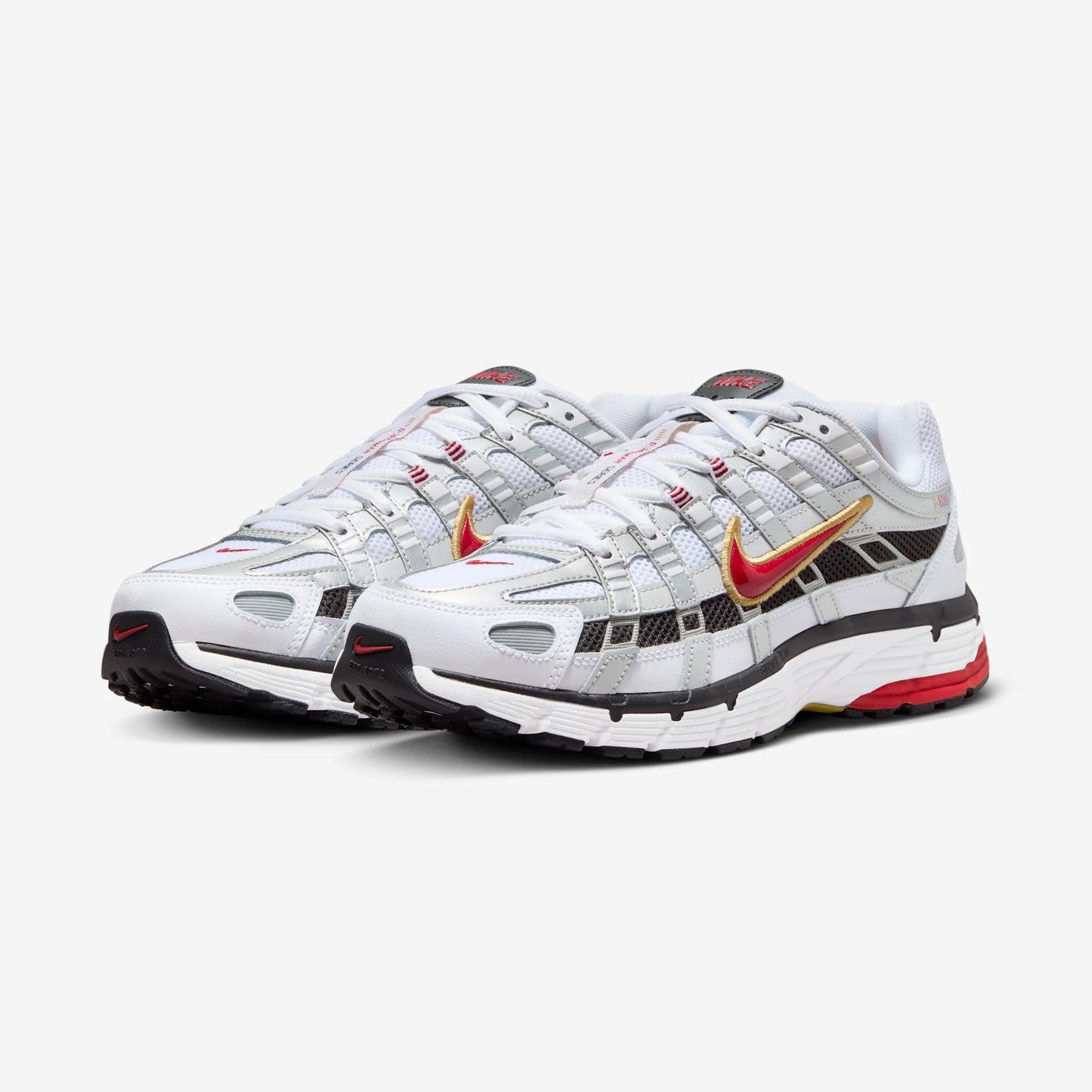 Nike P-6000 Platinum Varsity Red