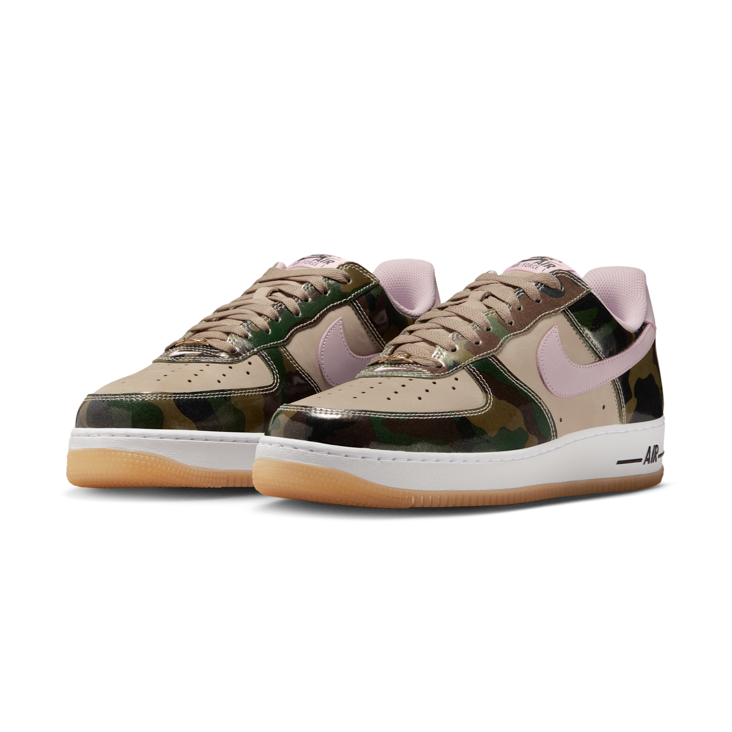 Nike Air Force 1 Low '07 LV8 Patent Camo Pink
