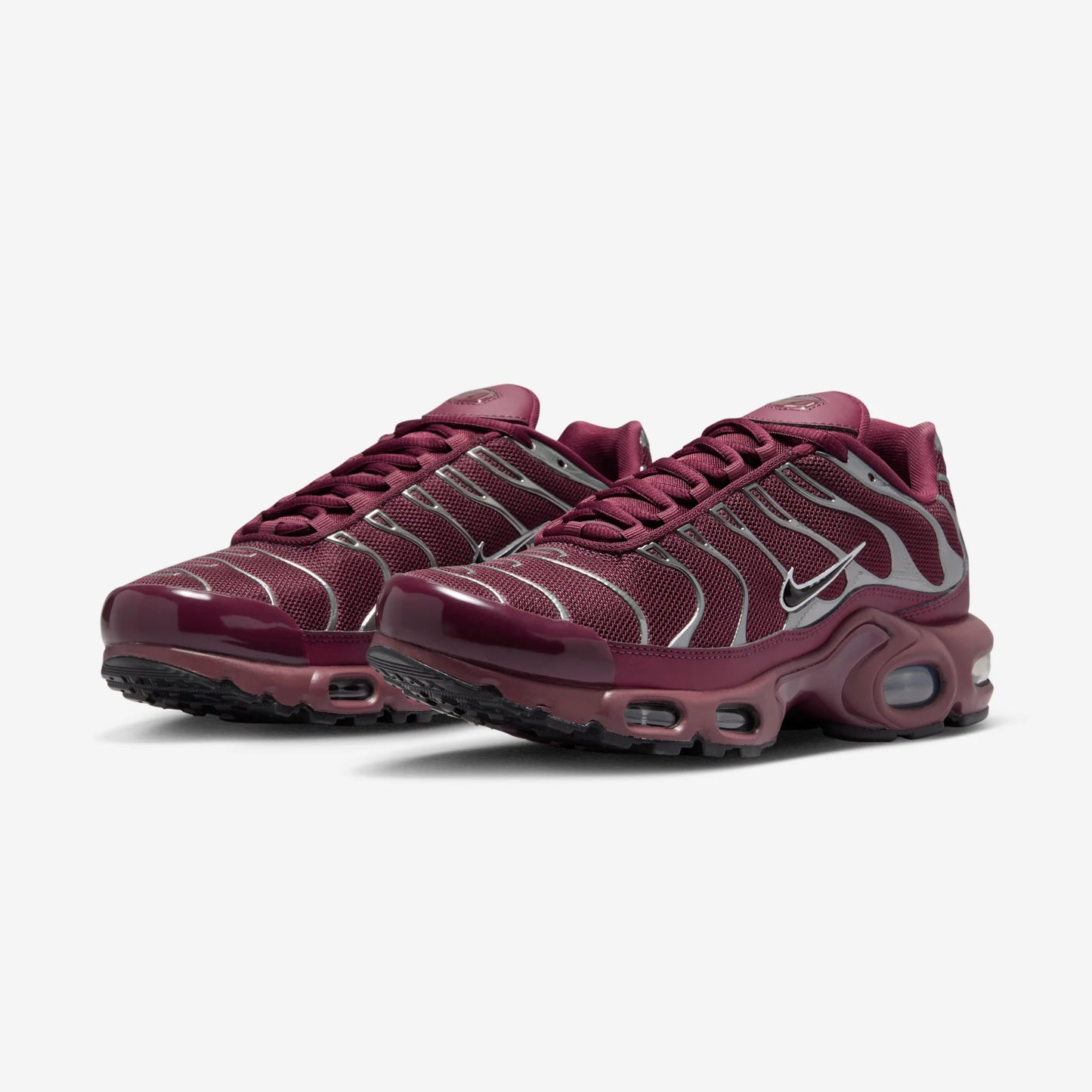 Nike Air Max Plus SE Night Maroon Metallic Silver (Women's)