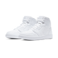 Jordan 1 Mid Triple White 2.0 (2020)