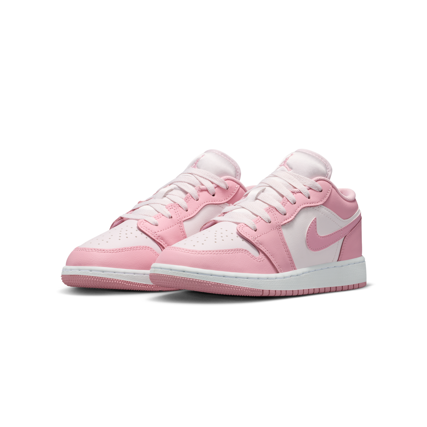 Jordan 1 Low Medium Soft Pink White (GS)