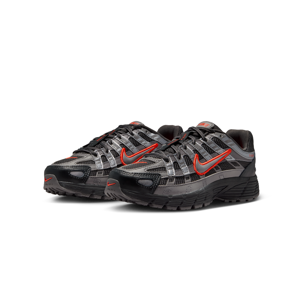 Nike P-6000 Anthracite Picante Red Metallic Cool Grey (GS)