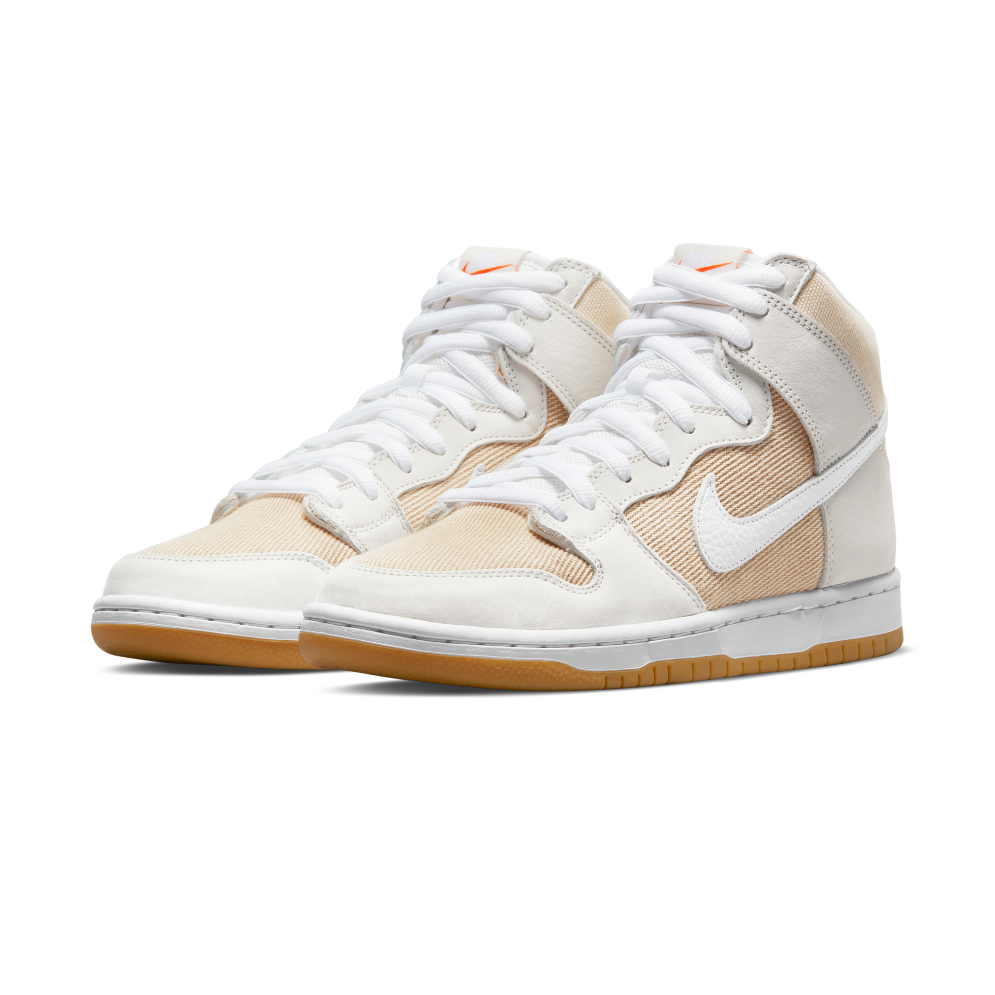 SB Dunk High Pro Orange Label Unbleached Natural