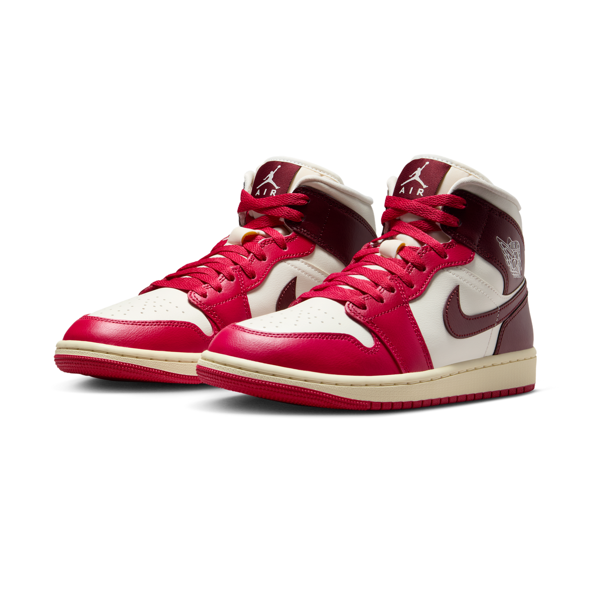 Jordan 1 Mid Sail Mystic Hibiscus (Women's)