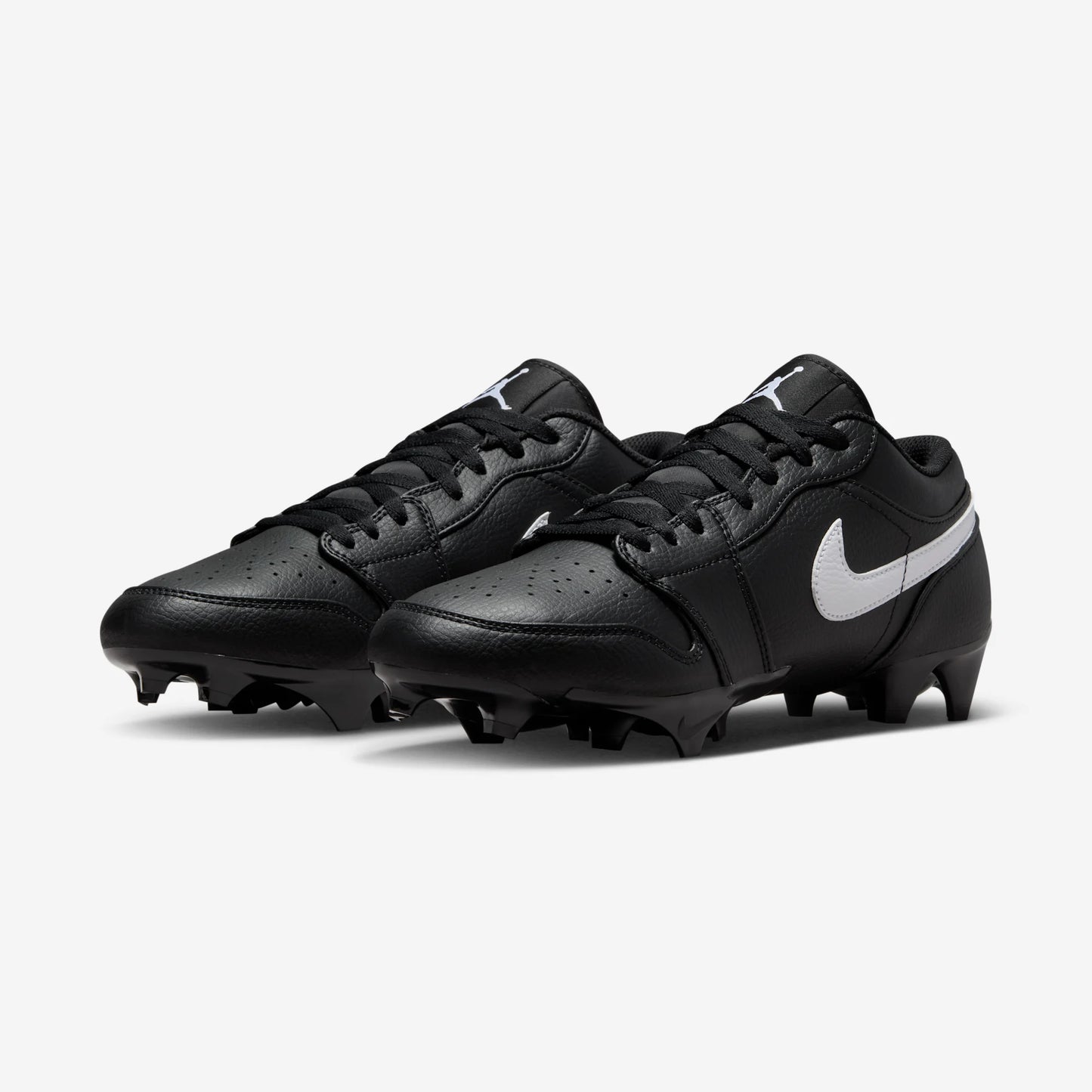 Jordan 1 Low TD Cleat Black White