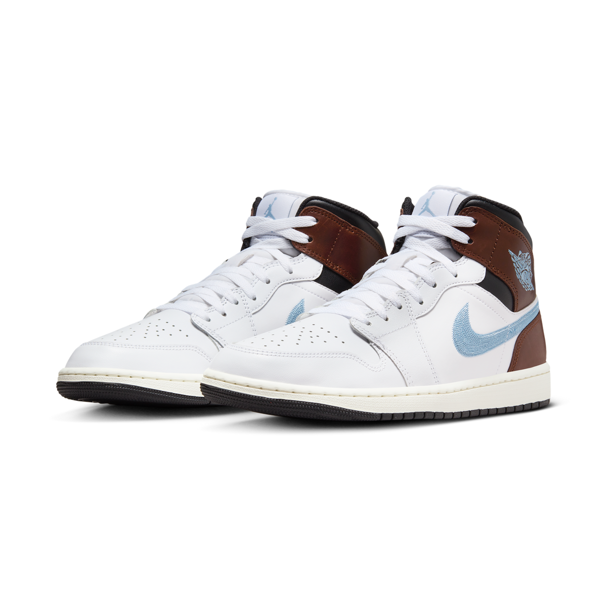 Jordan 1 Mid SE Brown Blue Grey