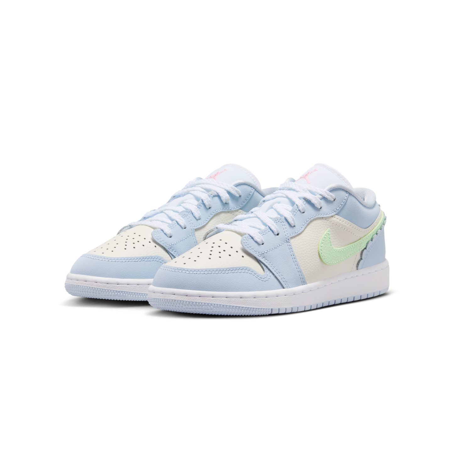 Jordan 1 Low SE Half Blue Sail Vapor Green (GS)