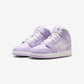 Jordan 1 Mid Violet Mist Barely Grape (GS)