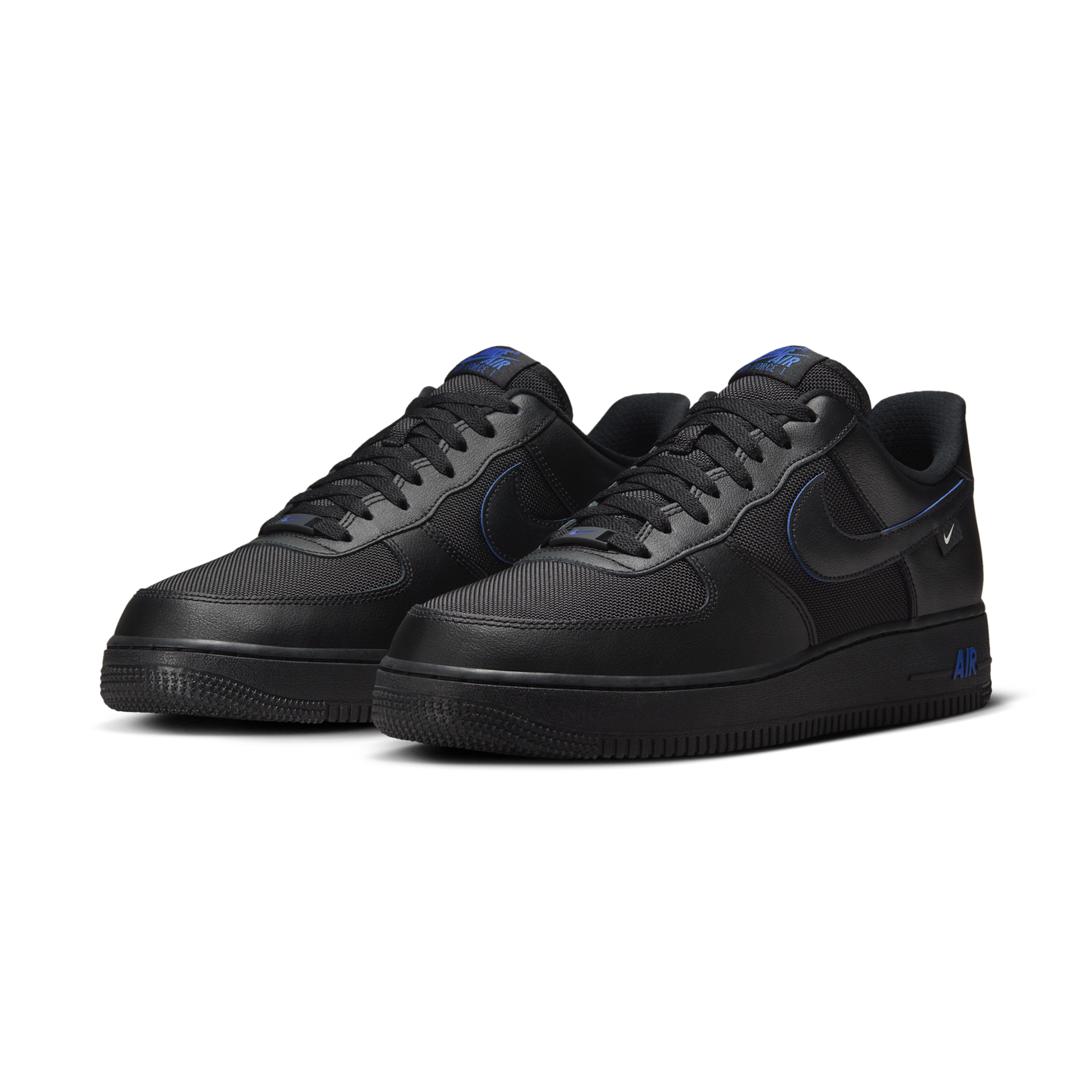 Nike Air Force 1 Low '07 Black Astronomy Blue