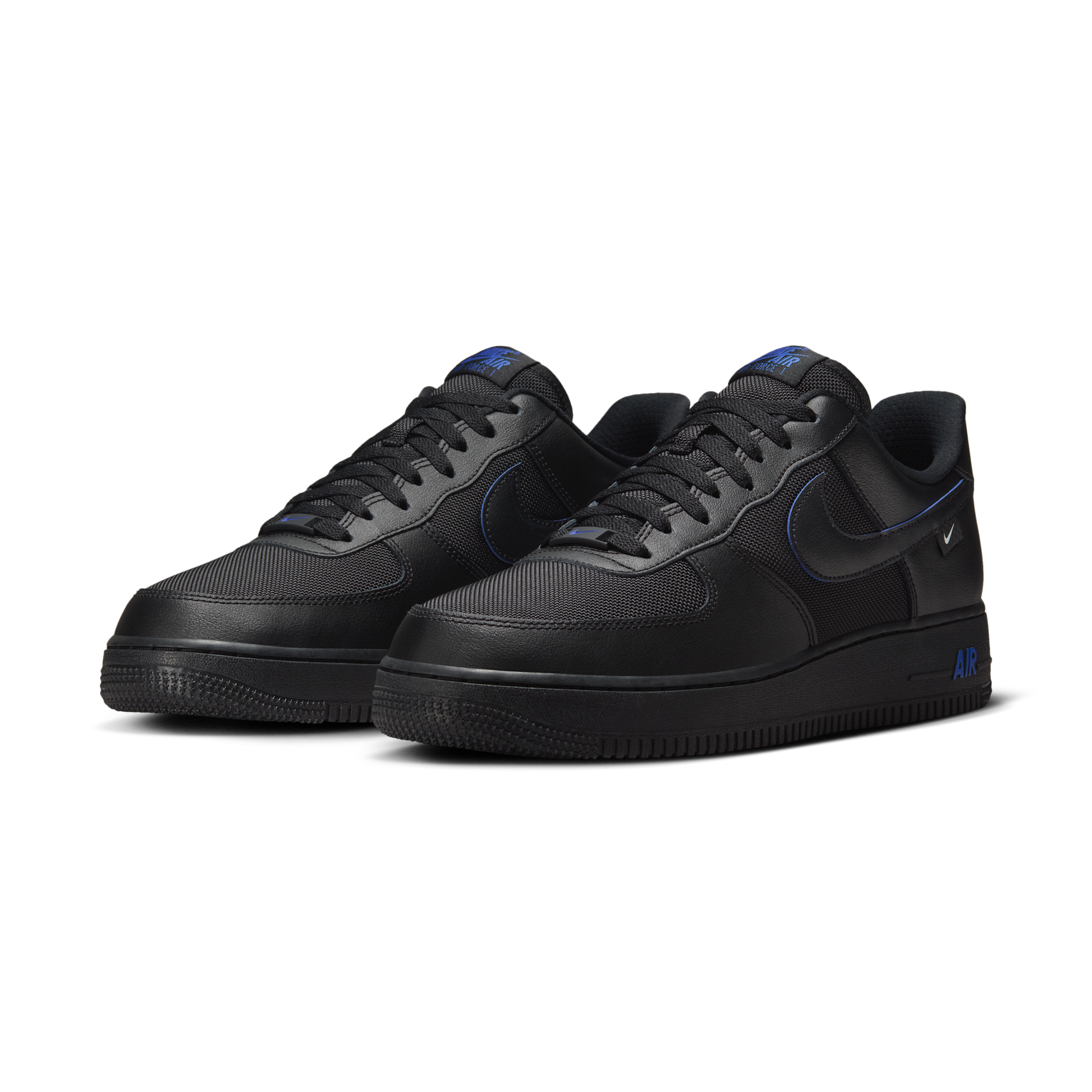 Nike Air Force 1 Low '07 Black Astronomy Blue