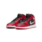 Jordan 1 Mid Gym Red Black White