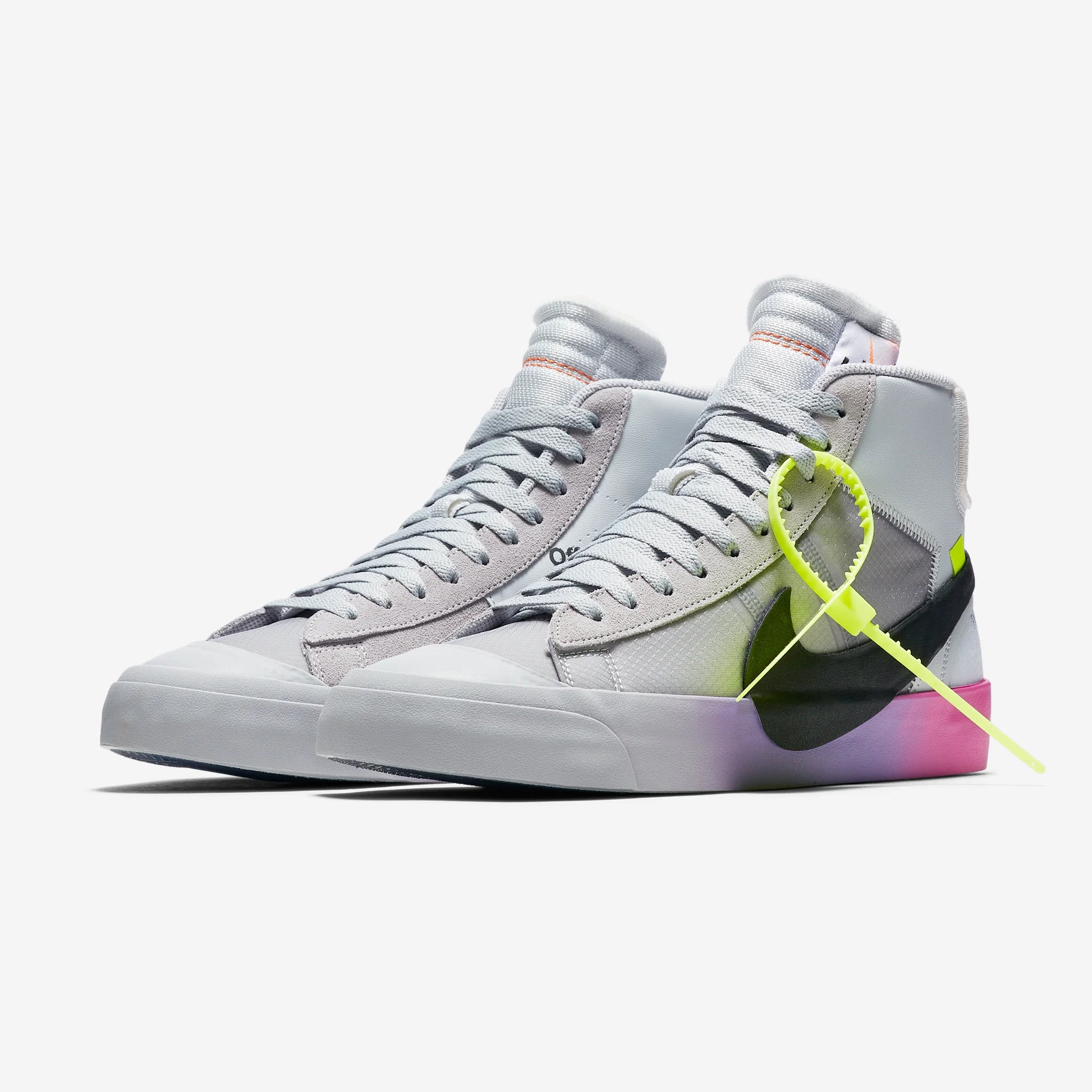 Nike Blazer Mid Off-White Wolf Grey Serena Queen