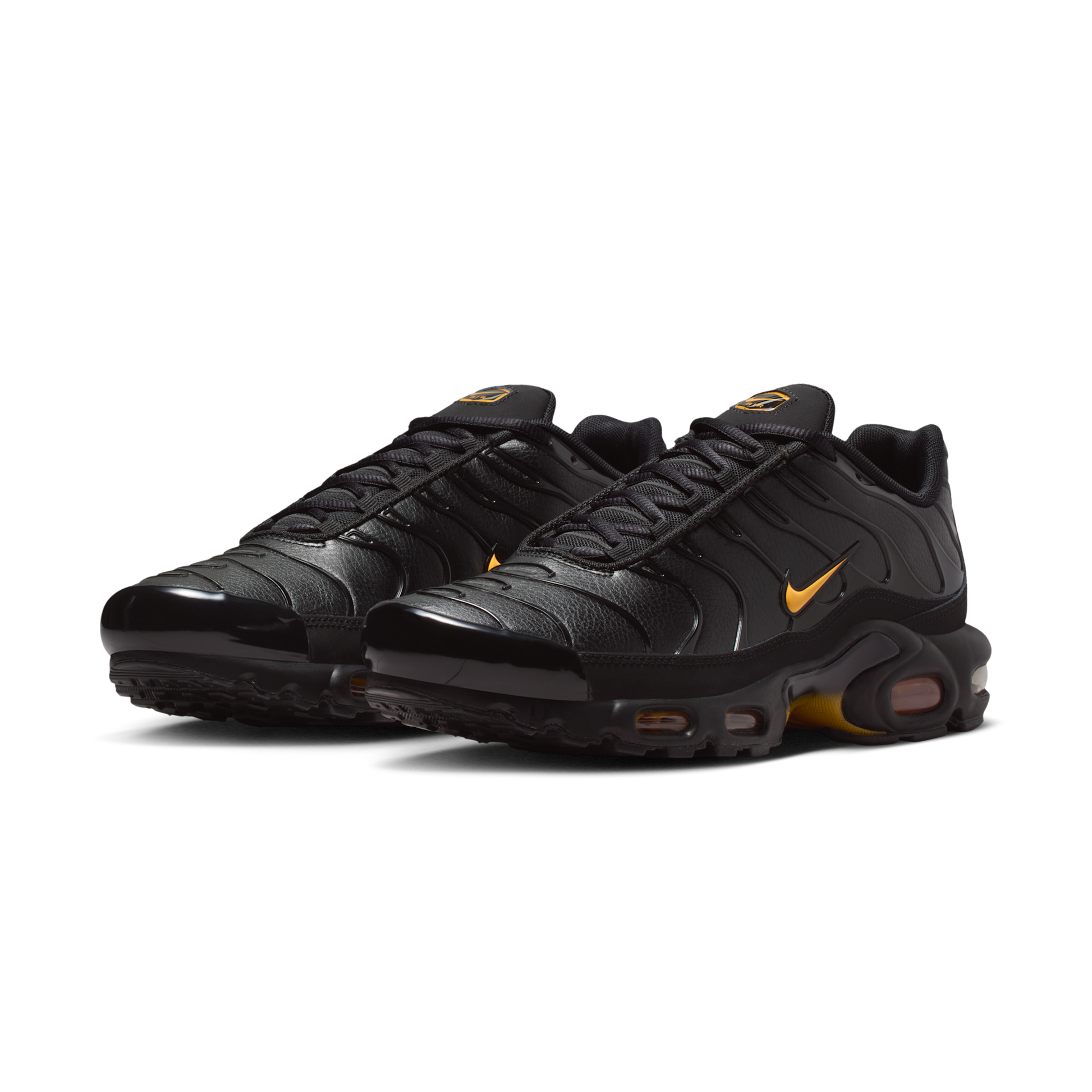 Nike Air Max Plus Premium Black Laser Orange