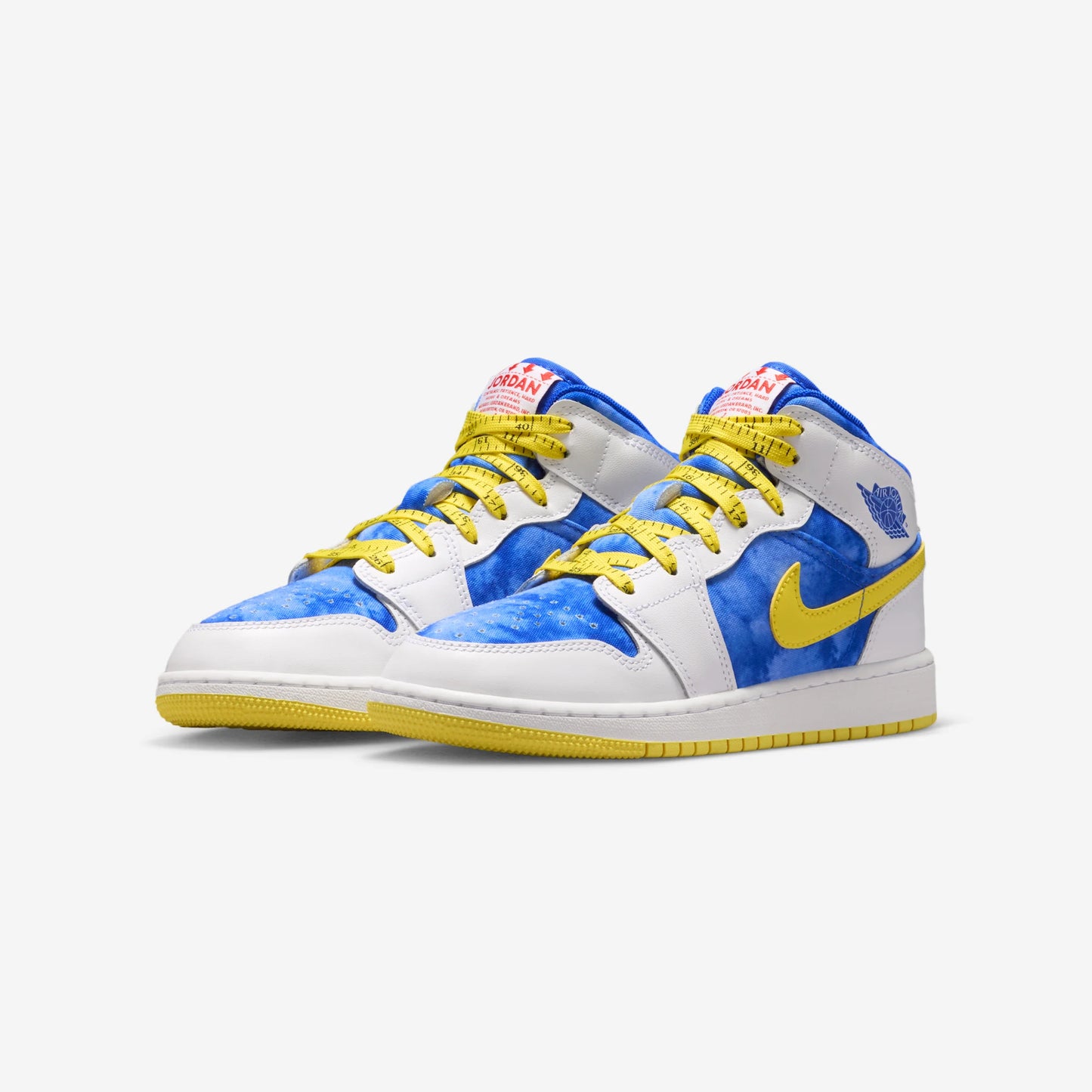 Jordan 1 Mid Sneaker School Be Tall In Your Thinking (GS)
