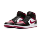 Jordan 1 Mid Bred Toe