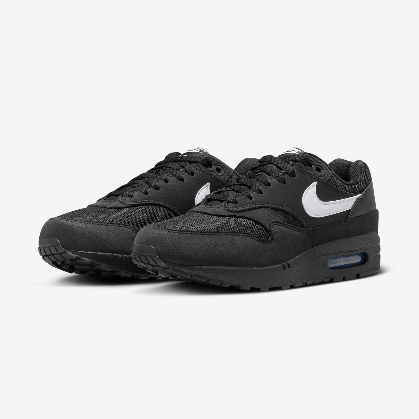 Nike Air Max 1 Black White Swoosh