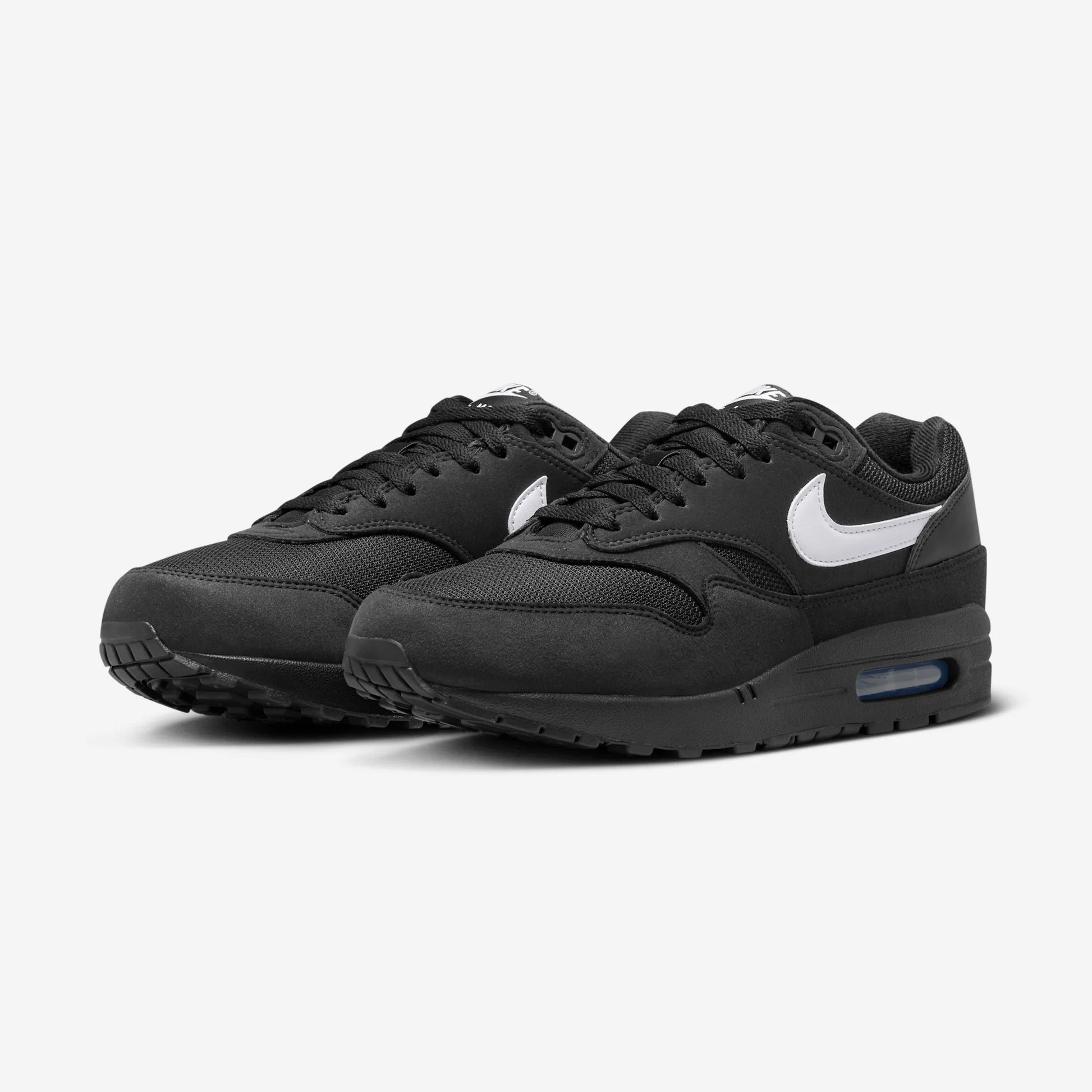 Nike Air Max 1 Black White Swoosh