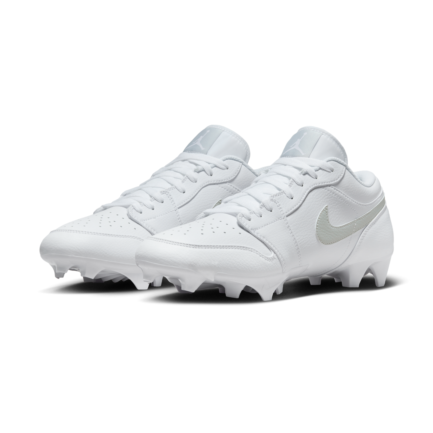 Jordan 1 Low TD Cleat White Grey Fog