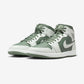 Jordan 1 Mid Summit White Vintage Lichen
