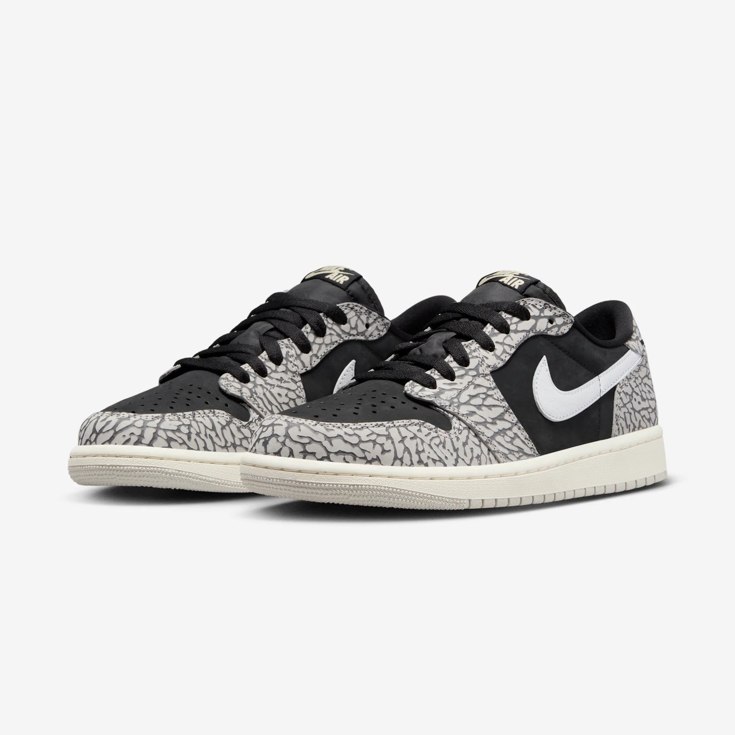 Jordan 1 Retro Low OG Black Cement